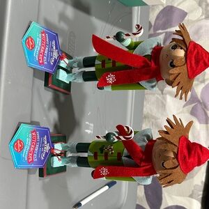 Hallmark Red and Green Nutcracker Figurines